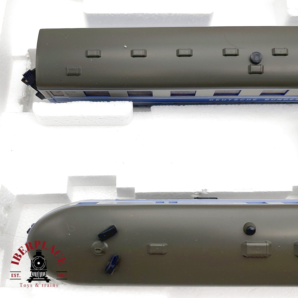 ♻️ Liliput Set 3 Automotores ET 11 DB Azul Gris Automotor Tren DC H0 Escala 1:87