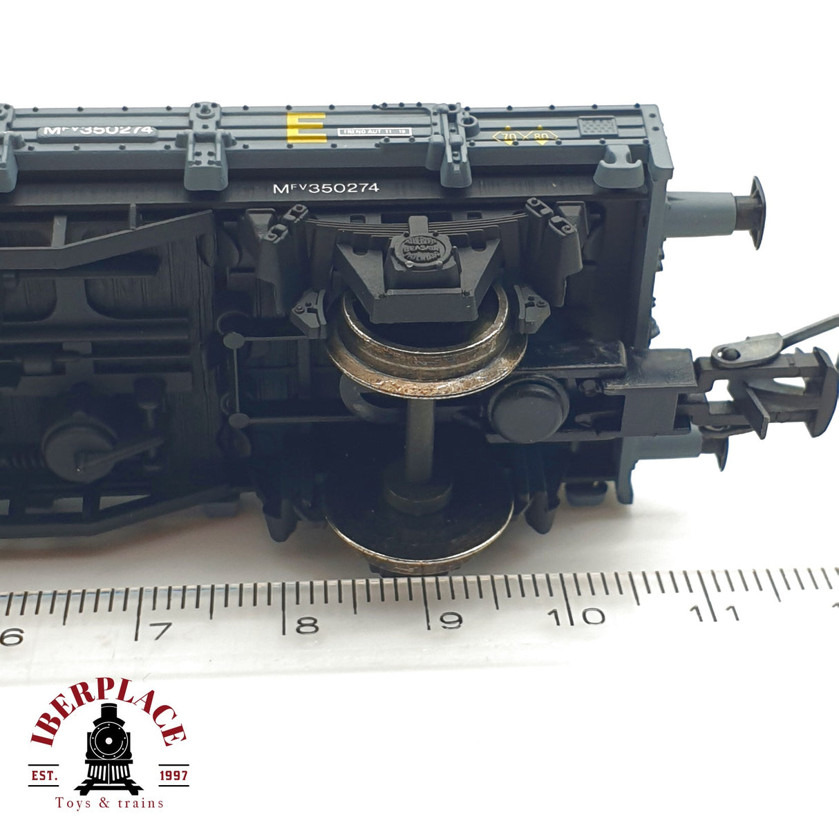 ♻️ Electrotren 1024 vagón plataforma RENFE Ep 3 con vehiculos H0 escala 1:87 A27 4/5