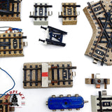 ♻️🚂 Märklin 20x vias 19x catenarias, pupitres de mando 7210 7072 5146 Escala H0 1:87