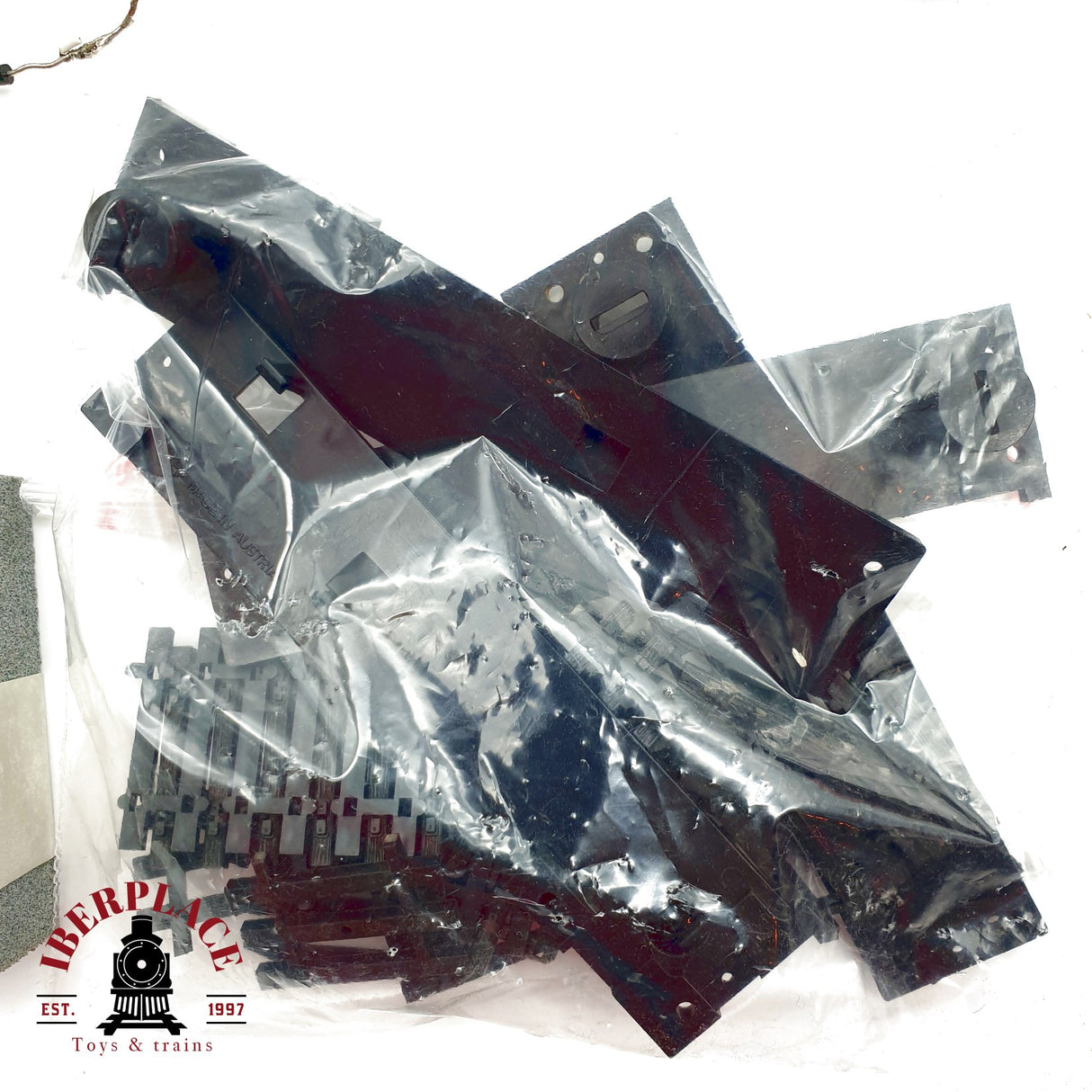 ♻️  Roco Lote de accesorios y piezas de repuesto para vagones bogies, enganches, etc H0 escala 1:87 E20