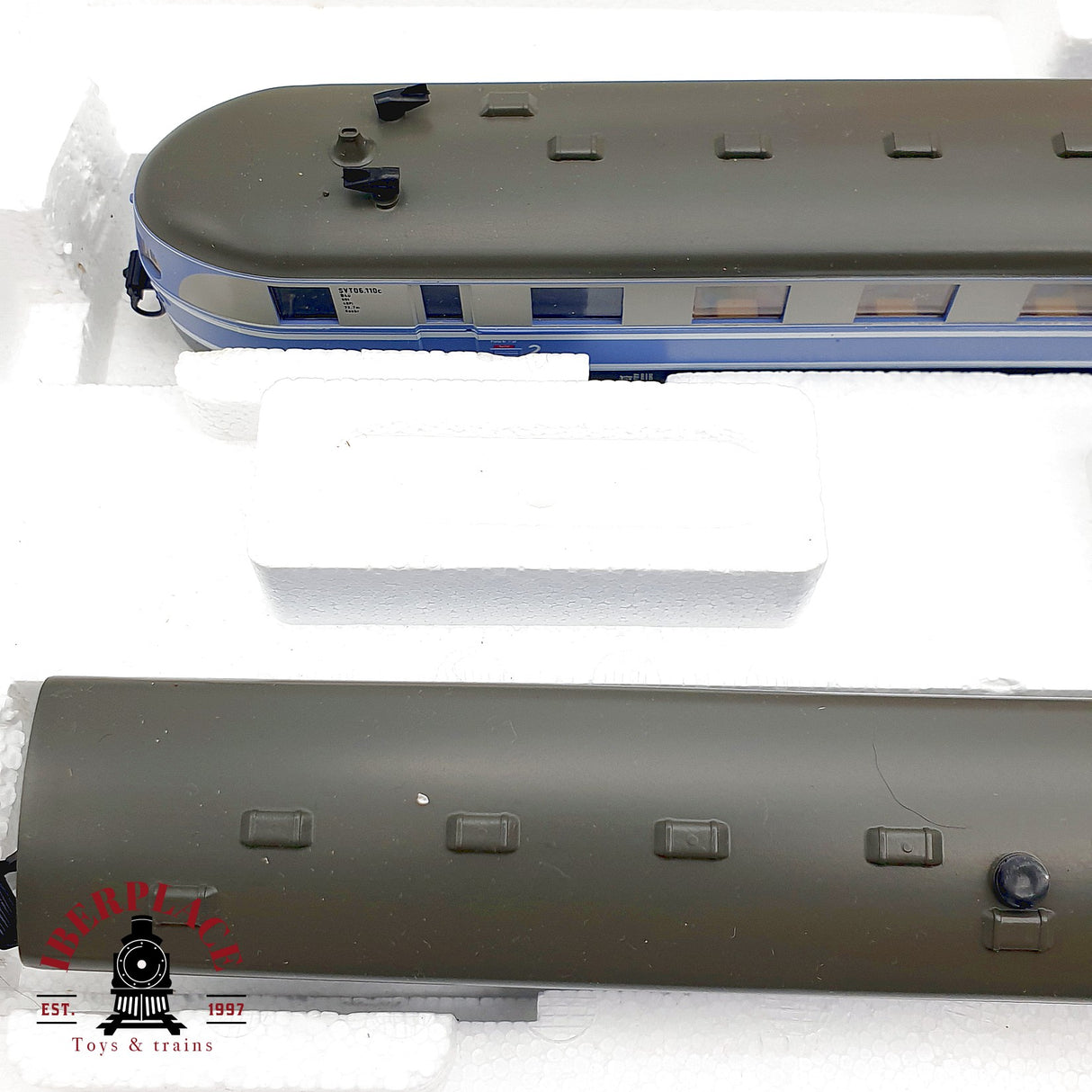♻️ Liliput Set 3 Automotores ET 11 DB Azul Gris Automotor Tren DC H0 Escala 1:87