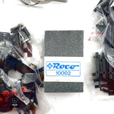 ♻️  Roco Lote de accesorios y piezas de repuesto para vagones bogies, enganches, etc H0 escala 1:87 E20