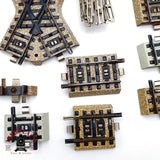 ♻️🚂 Märklin 20x vias 19x catenarias, pupitres de mando 7210 7072 5146 Escala H0 1:87