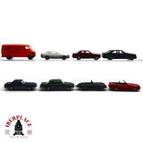 ♻️  8x WIKING coches Mercedes Benz MB 350SL 450SE 190E H0 escala 1:87 E20