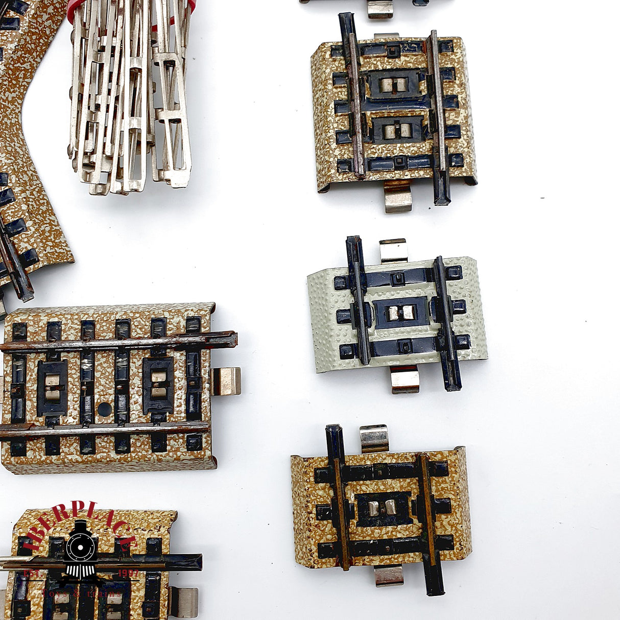 ♻️🚂 Märklin 20x vias 19x catenarias, pupitres de mando 7210 7072 5146 Escala H0 1:87
