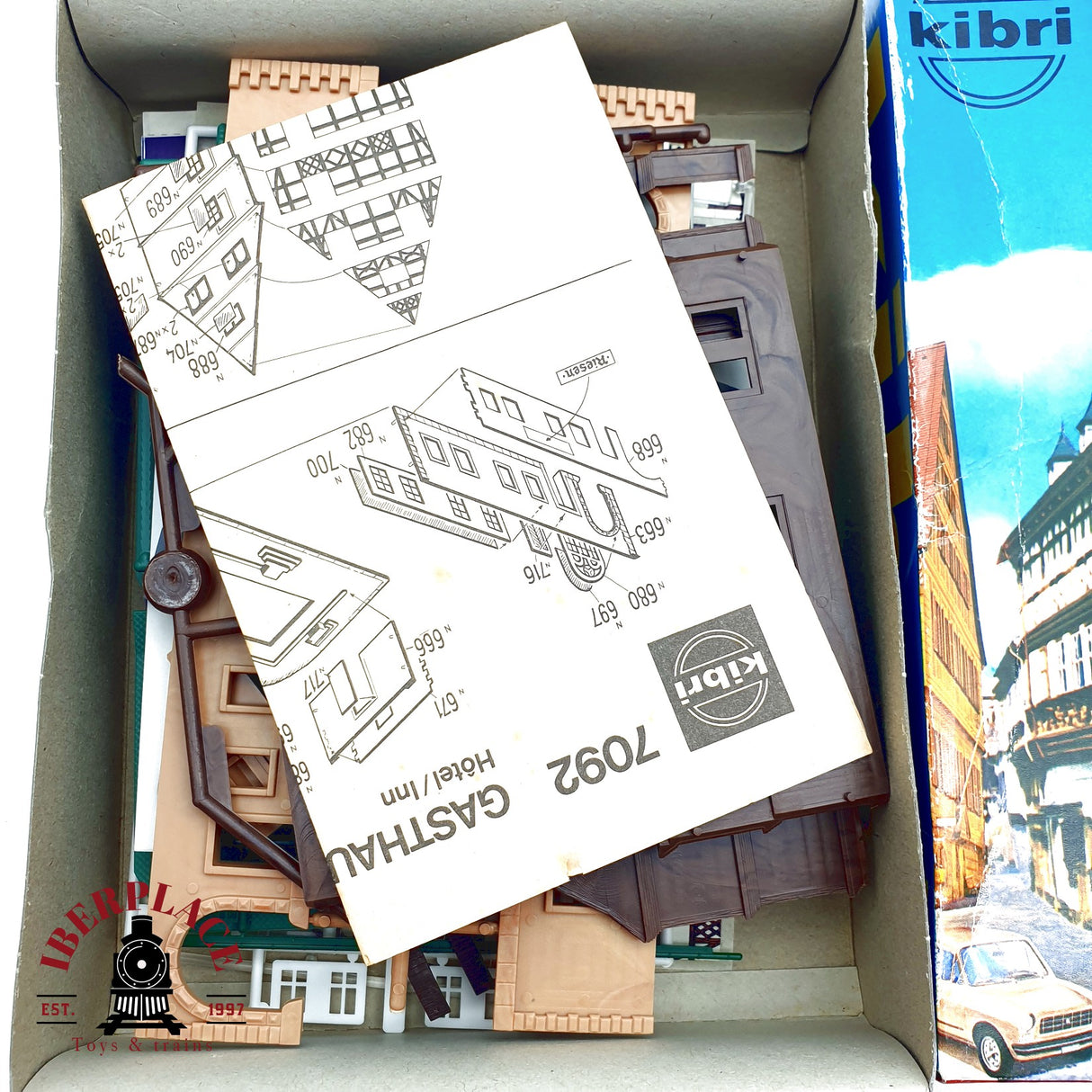 ♻️ Kibri B-7092 Agencia viajes Miltenberg N escala 1:160 E20