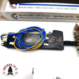 ♻️ Märklin 2x 24611 74490 Desvío a la izquierda y motor para desvío H0 escala 1:87 E20 3/4