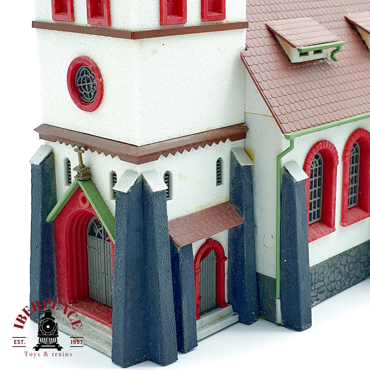♻️ Dorfkirche iglesia de pueblo maqueta Escala H0 1:87