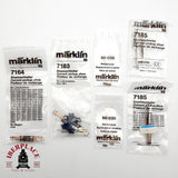 ♻️ Märklin Lote Recambios 7164 7183 7185 Patines 60030 Escobillas AC H0 Escala 1:87