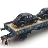 ♻️ Electrotren 1024 vagón plataforma RENFE Ep 3 con vehiculos H0 escala 1:87 A27 5/5