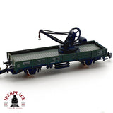 ♻️✨ Märklin 88 609 Vagón Grúa Crane Niederbordwagen KWSTE Ep I Mini Club Escala Z 1:220 2/2