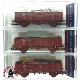 ♻️ Electrotren 3x 1258 vagones abiertos X-1 RENFE Ep 4-5 H0 escala 1:87 A27