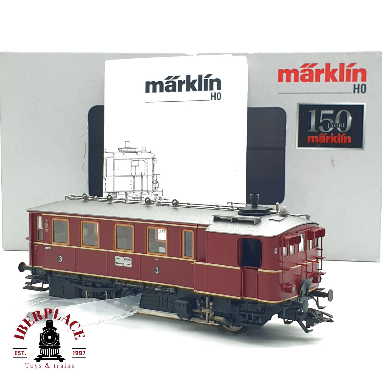 ♻️  AC Märklin 37253 Digital Automotor de vapor DRG DT8 Ep III H0 escala 1:87 E21