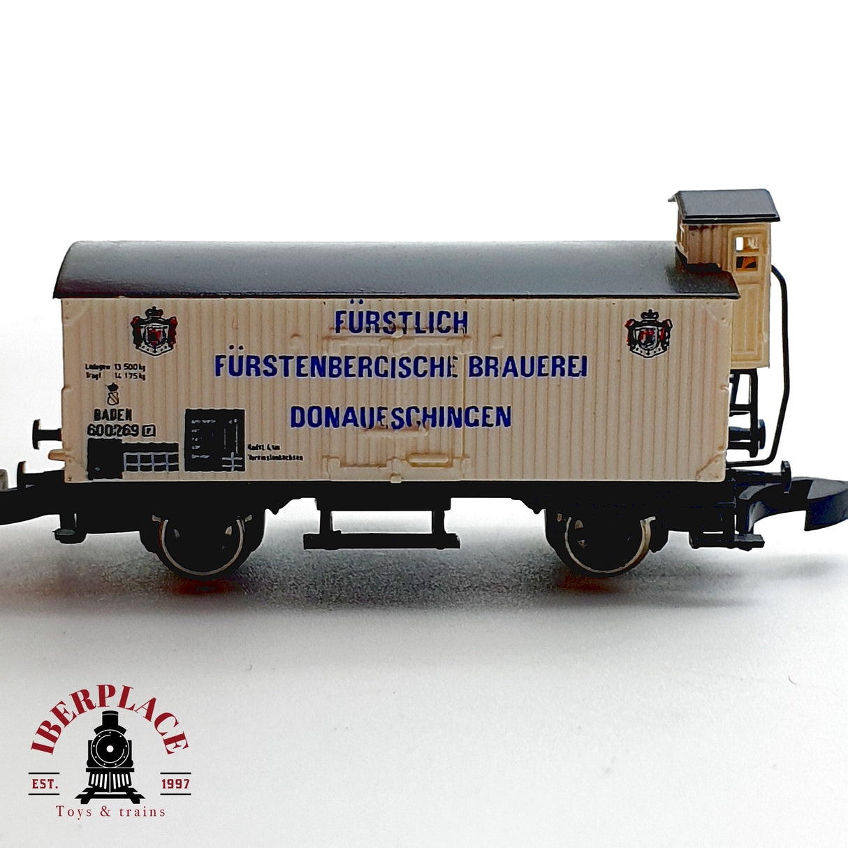 ✨♻️ Märklin 8661 Cervecero Fürstenberg BadStB Ep I Mini Club Escala Z 1:220