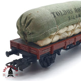 ♻️ Electrotren 1000 vagón plataforma Toldos Roldan Bilbao RENFE H0 escala 1:87 A27 1/2