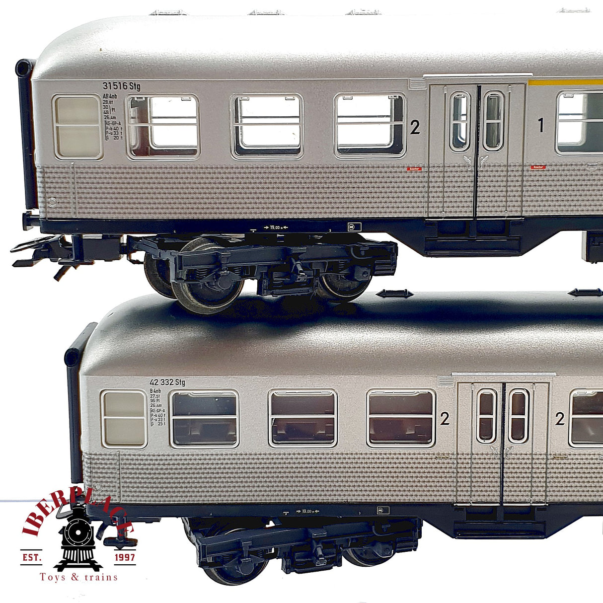 ♻️ Märklin 29820 H0 BR 216 DB Ep IV 3 Coches Pasajeros Silberlinge AC Digital con sonido H0 1:87