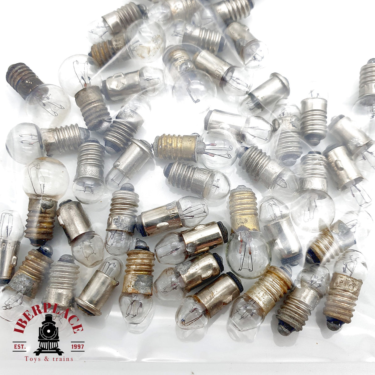 ♻️ 60x bombillas rosca E3.5 600100 iluminación casetas N + H0 Escala 1:87
