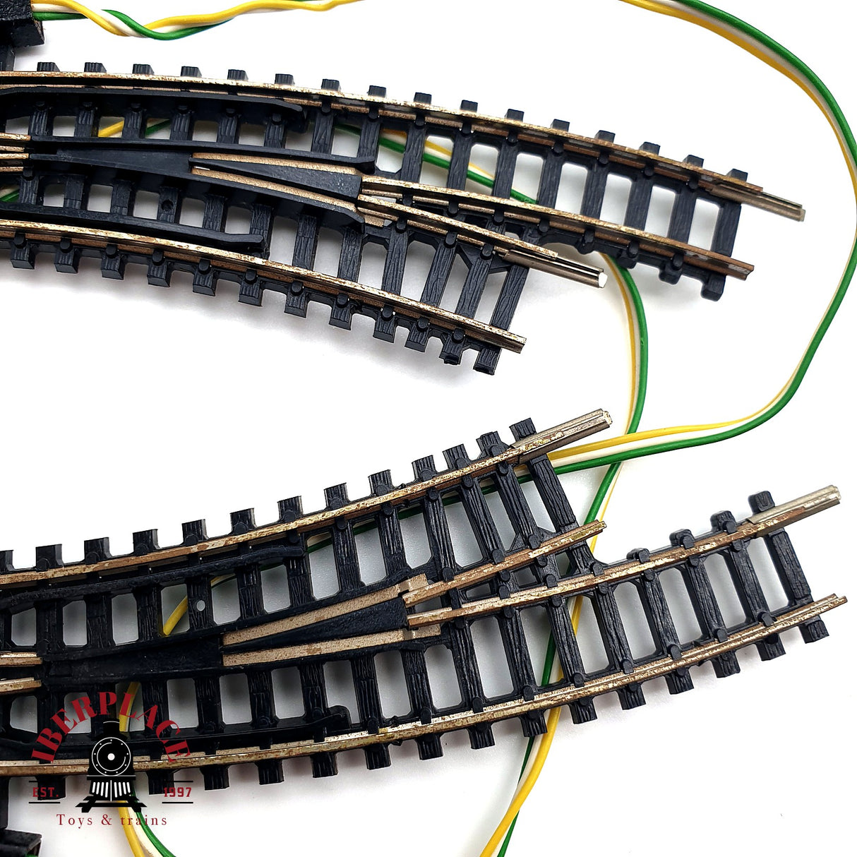 ♻️ Minitrix 2x 4967 4966 desvió curvos derecha e izquierda N escala 1:160 V10