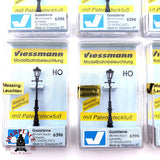 ♻️ 10x Viessmann 6396 6980 Linternas de gas H0 escala 1:87 E19
