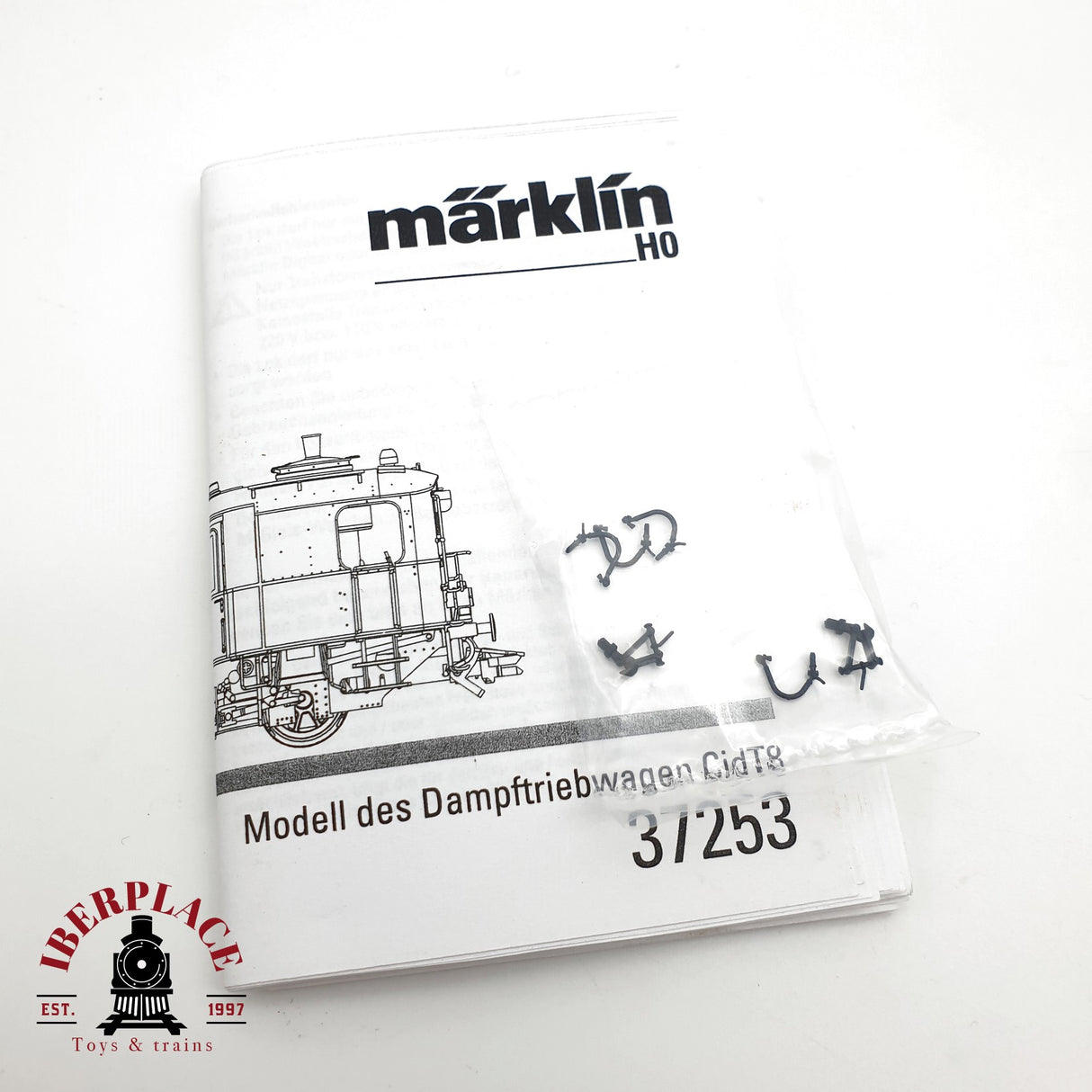 ♻️  AC Märklin 37253 Digital Automotor de vapor DRG DT8 Ep III H0 escala 1:87 E21