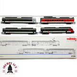 ♻️ ✨ Märklin 42168 Set IC EC EW IV SBB CFF FFS Ep V Escala H0 1:87 AC