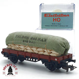 ♻️ Electrotren 1000 vagón plataforma Toldos Roldan Bilbao RENFE H0 escala 1:87 A27 1/2