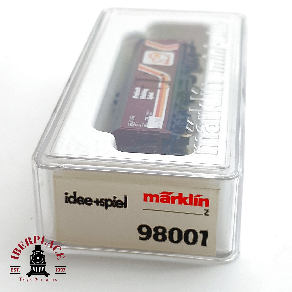 ✨♻️ Märklin 98001 Vagon Freizeit Hobby Spiel Idee+Spiel DB Mini Club Escala Z 1:220