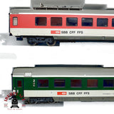 ♻️ ✨ Märklin 42168 Set IC EC EW IV SBB CFF FFS Ep V Escala H0 1:87 AC