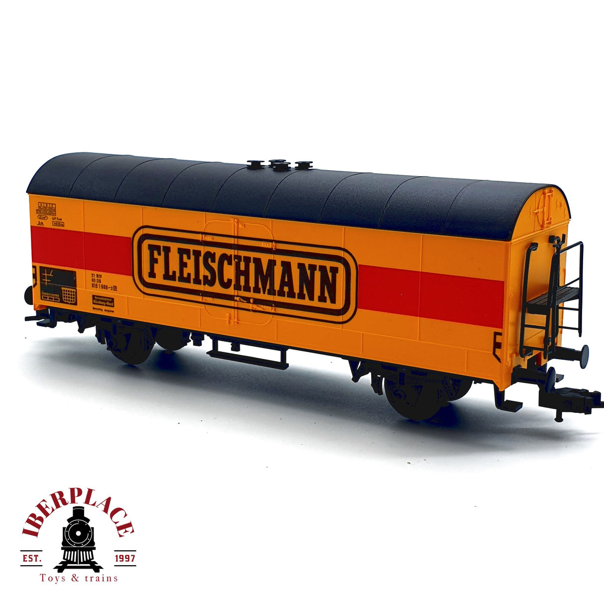 ♻️ DC Fleischmann vagón cerrado DB 816 1 988-2 H0 escala 1:87 E20