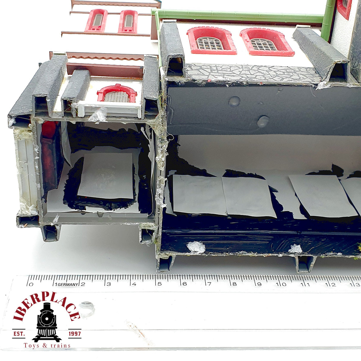 ♻️ Dorfkirche iglesia de pueblo maqueta Escala H0 1:87