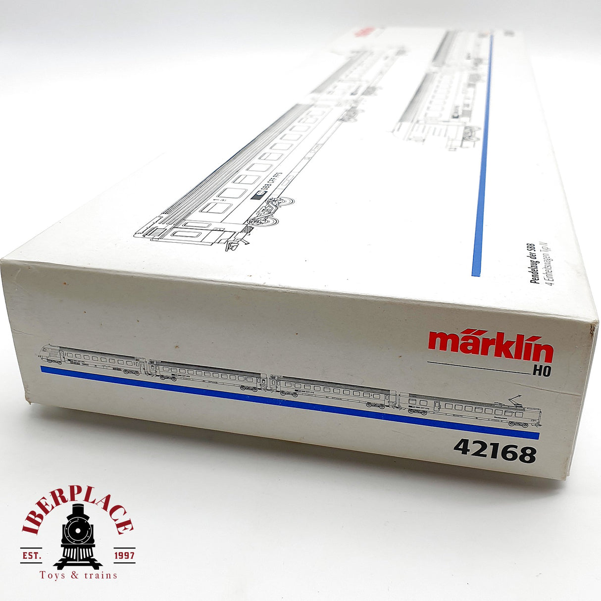 ♻️ ✨ Märklin 42168 Set IC EC EW IV SBB CFF FFS Ep V Escala H0 1:87 AC