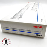 ♻️ ✨ Märklin 42168 Set IC EC EW IV SBB CFF FFS Ep V Escala H0 1:87 AC