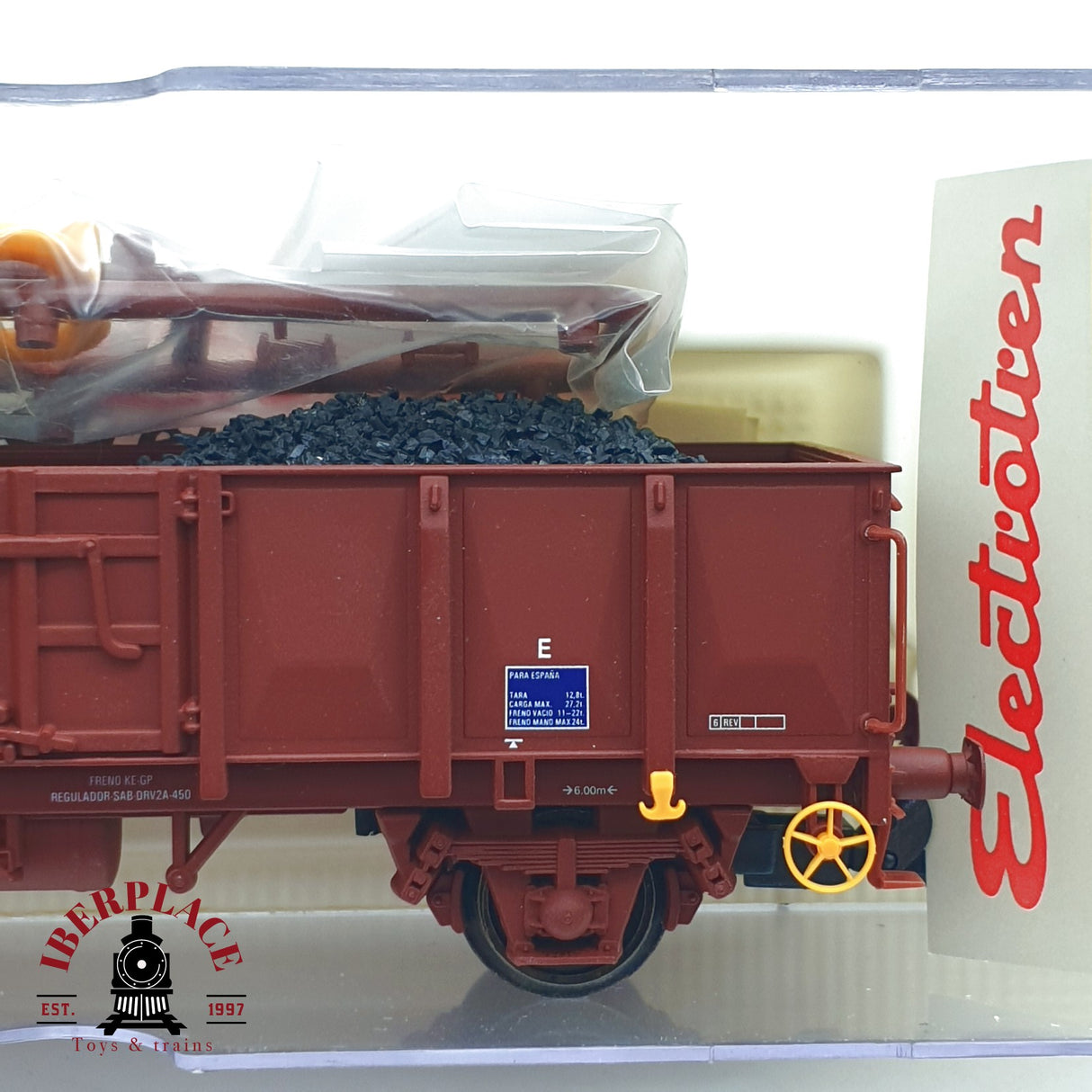 ♻️ Electrotren 2x 1254 vagones X-1 Elos con carbón RENFE Ep 5 H0 escala 1:87 A27