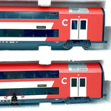 ♻️ Electrotren 3451 3452 Set RENFE 450 Buque Cercanias 6 Coches H0 1:87 AC Digital