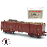 ♻️ Electrotren 5351K vagón abierto RENFE 690 Ep 4 con troncos de carga H0 escala 1:87 A27