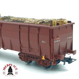 ♻️ Electrotren 5351K vagón abierto RENFE 690 Ep 4 con troncos de carga H0 escala 1:87 A27
