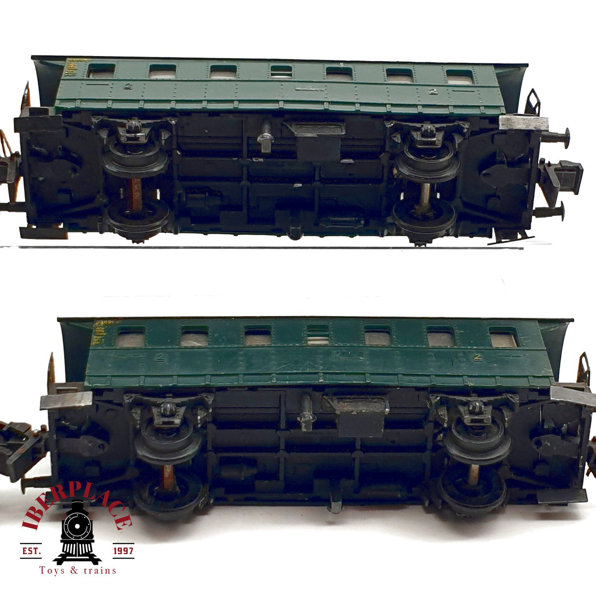 ♻️ DC Trix 4x vagones pasajeros y equipaje DB piezas o restaurar H0 escala 1:87 E20