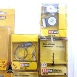 ♻️ 7x BRAWA Farolas de gas, Farolas de exterior, relojes N escala 1:160 E19