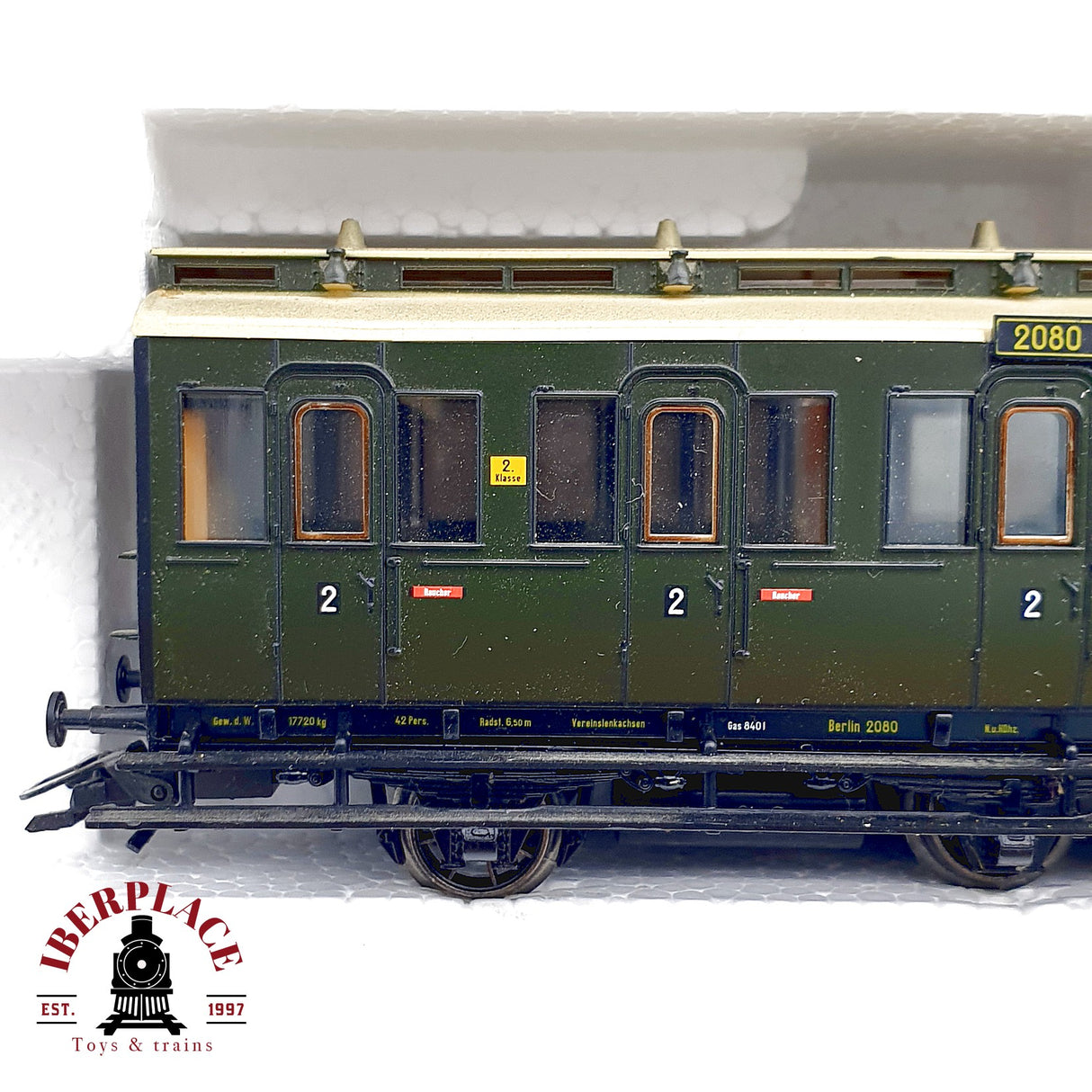 ♻️ ✨ Märklin 28456 Set Berliner Vorortzug T9.3 K.P.E.V. Ep I AC Escala H0 1:87