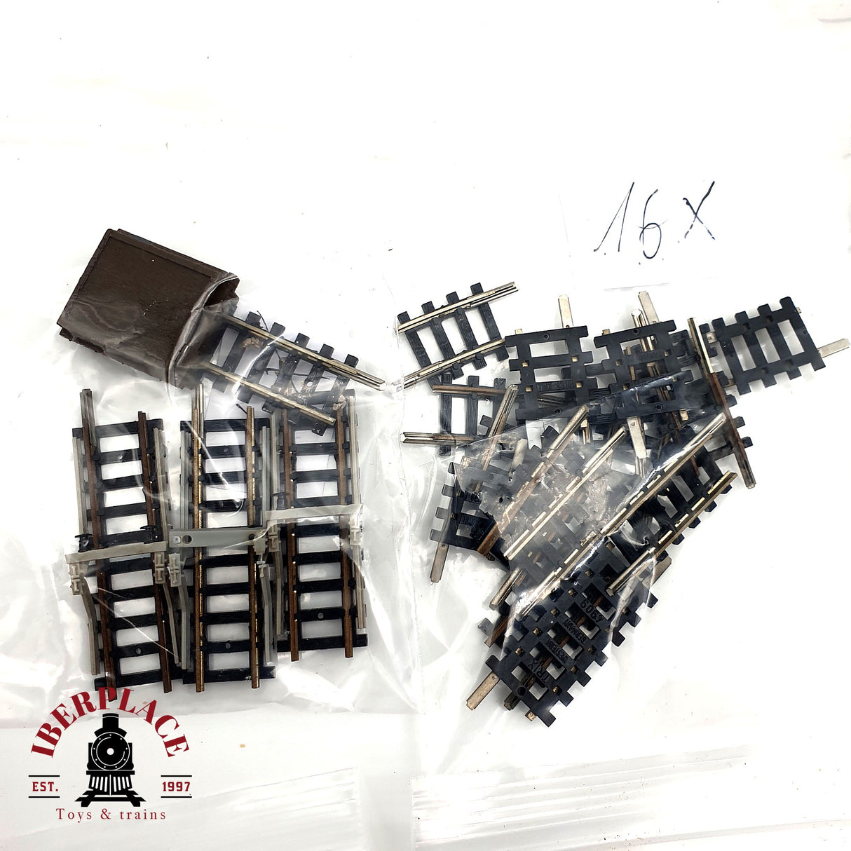 ♻️ Minitrix 175x 4904 4908 4908  vías rectas. curvas, desvío, desenganche N escala 1:160 V10