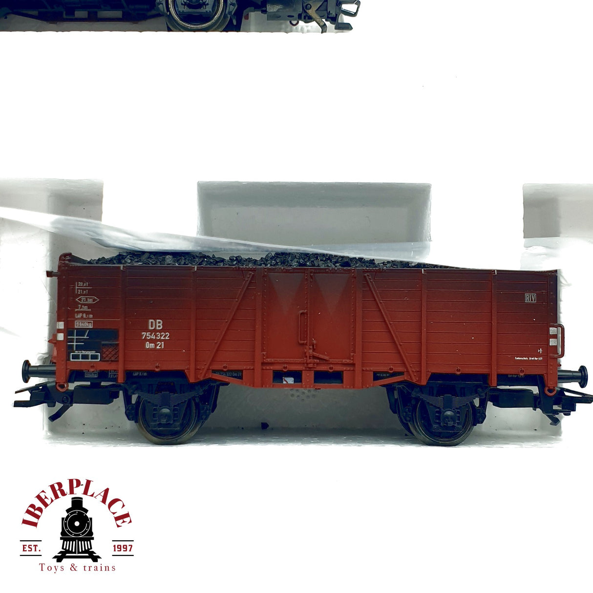 ♻️ Märklin 46026 Set de mercancias con carga de carbón DB H0 escala 1:87 E20