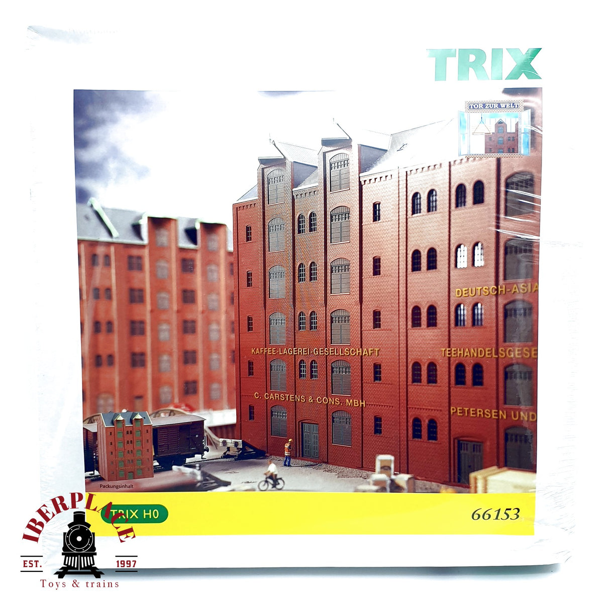 ♻️ Trix 66152 Kit de construcción Casa de Speicherstadt Parte 3 H0 escala 1:87 E20
