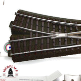 ♻️ Märklin 3x 24611 74490 Desvío izquierdo y motor para desvío sistema C H0 escala 1:87 E20