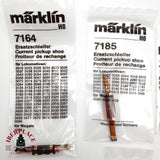 ♻️ Märklin Lote Recambios 7164 7185 7175 Patines 7154 Aros 2x 60030 Escobillas AC H0 Escala 1:87