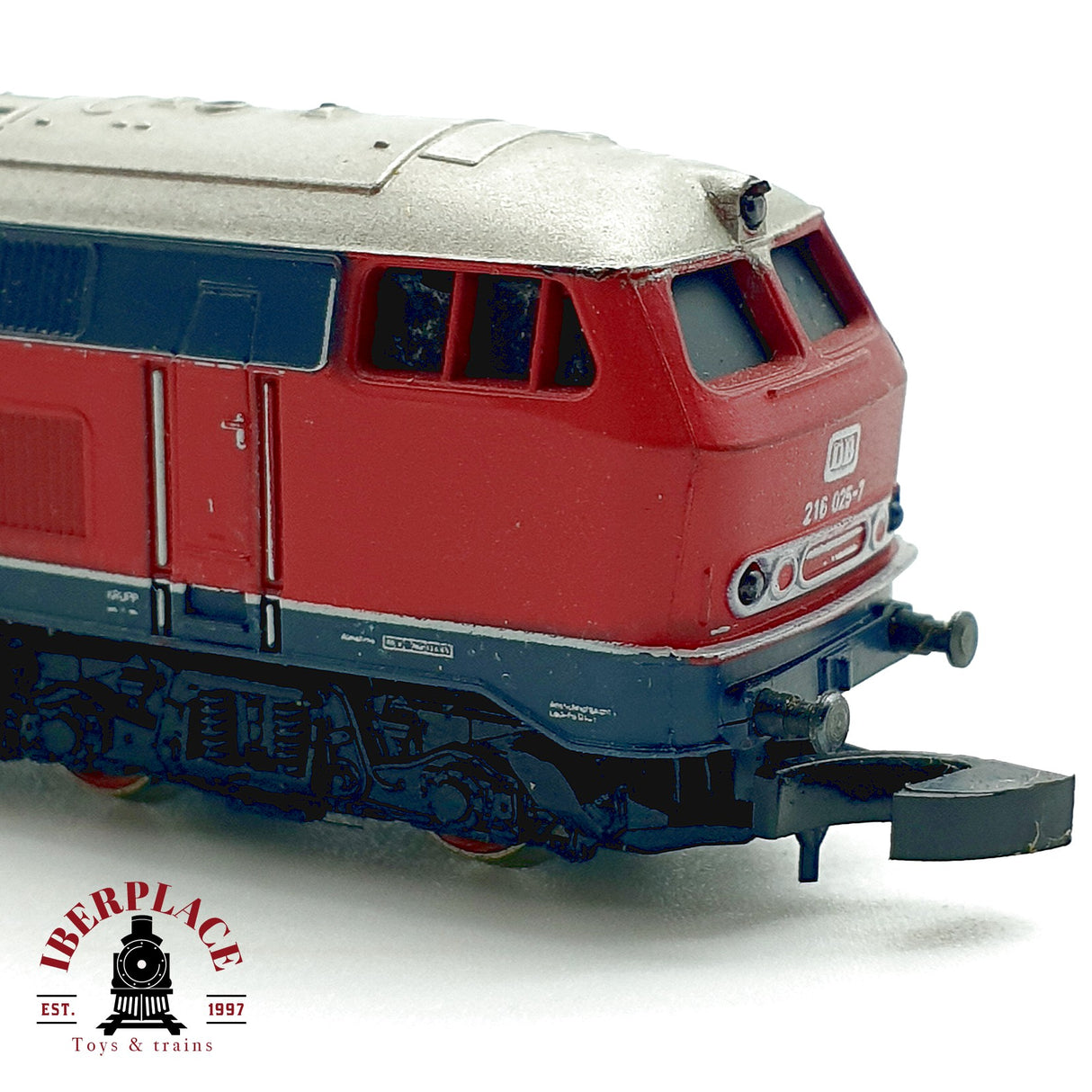 ♻️✨Märklin 8875 Locomotora Diésel BR 216 DB Época IV Mini Club Escala Z 1:220