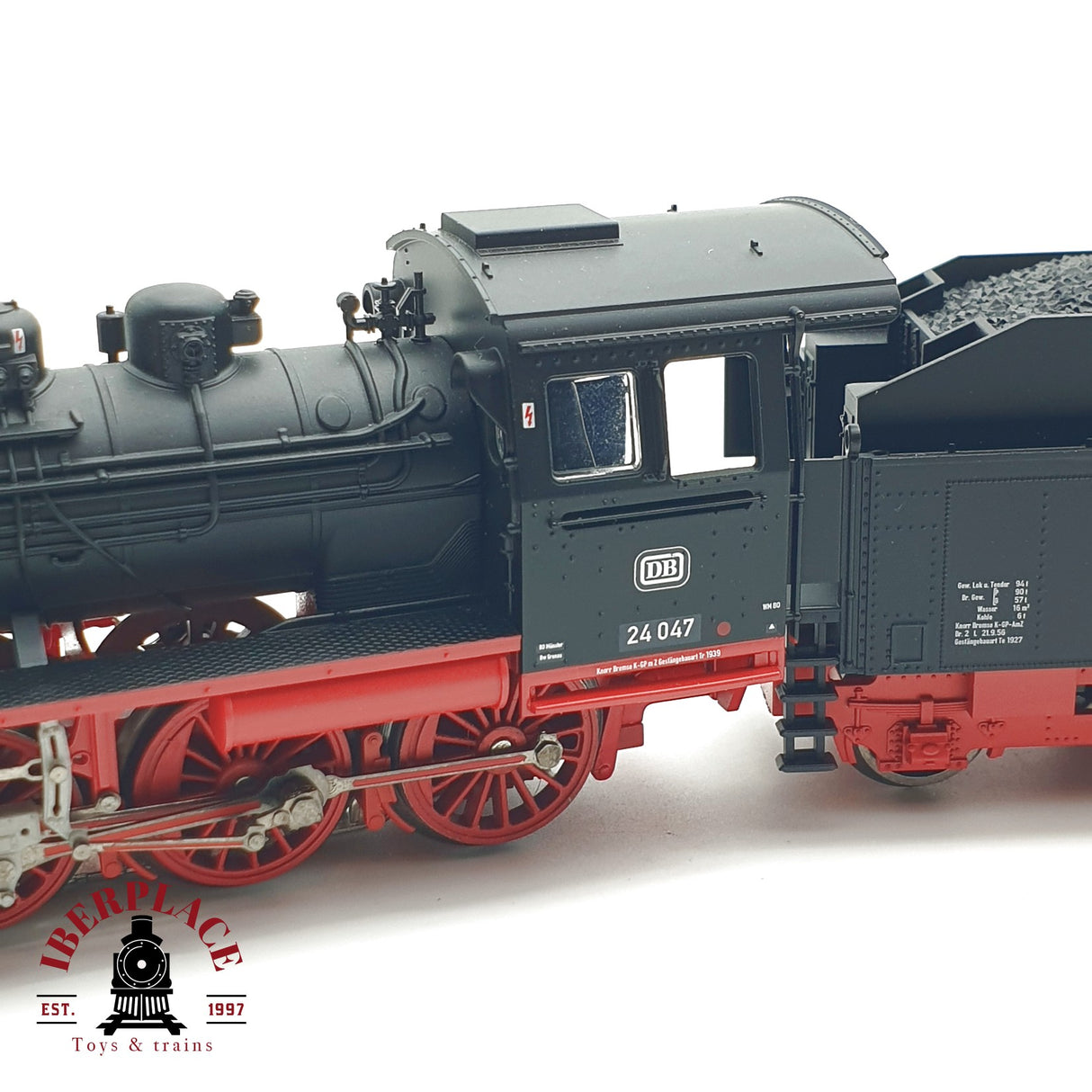 ♻️  AC Märklin 36242 Digital Locomotora BR 24 047 DB Ep III con sonido H0 escala 1:87 E21