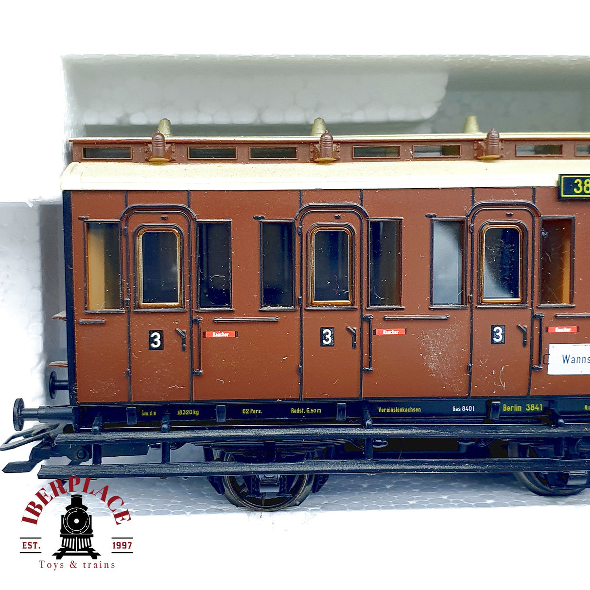 ♻️ ✨ Märklin 28456 Set Berliner Vorortzug T9.3 K.P.E.V. Ep I AC Escala H0 1:87