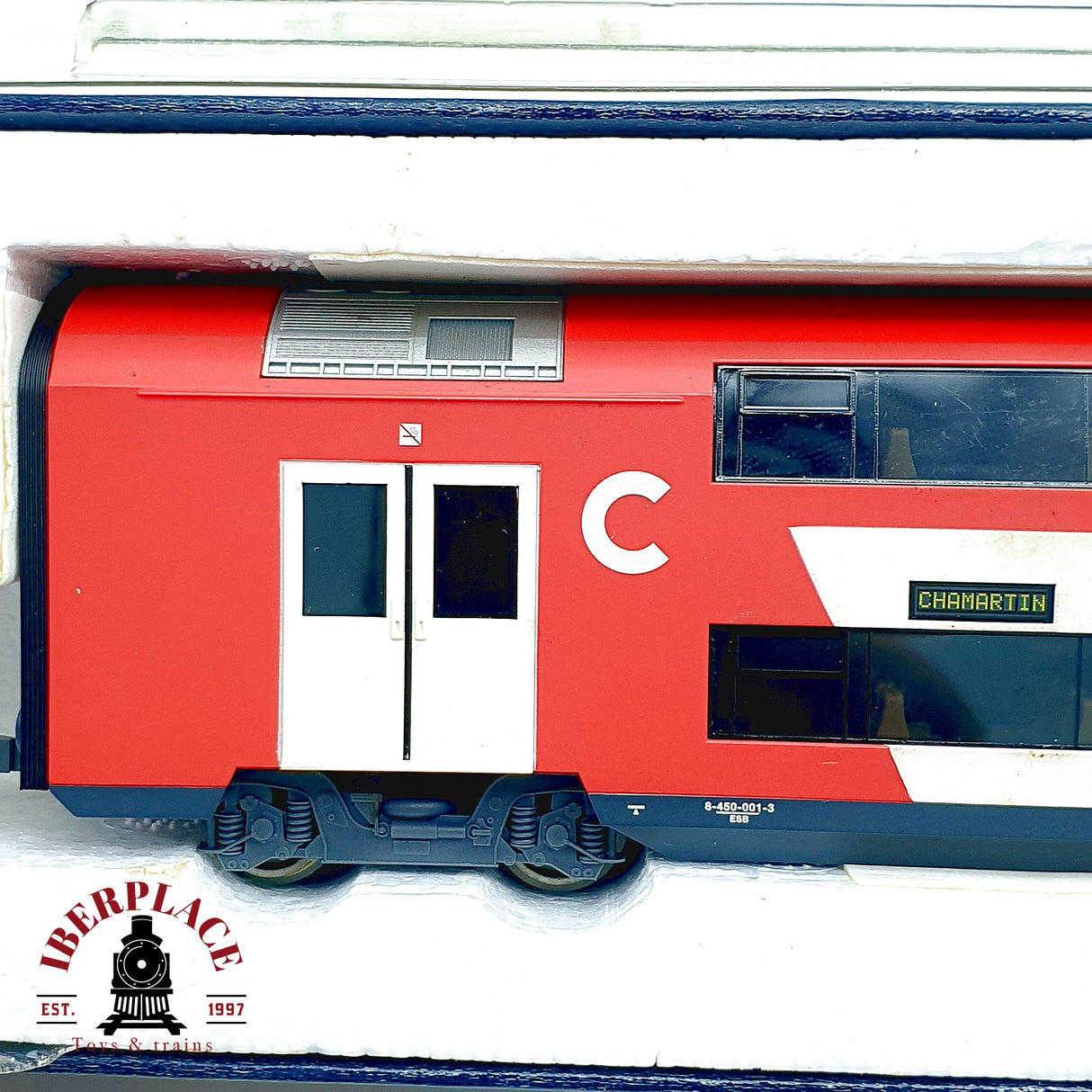 ♻️ Electrotren 3451 3452 Set RENFE 450 Buque Cercanias 6 Coches H0 1:87 AC Digital