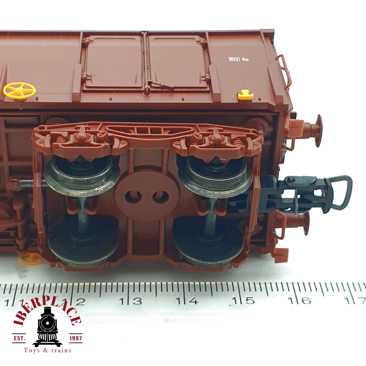 ♻️ Electrotren 5351K vagón abierto RENFE 690 Ep 4 con troncos de carga H0 escala 1:87 A27