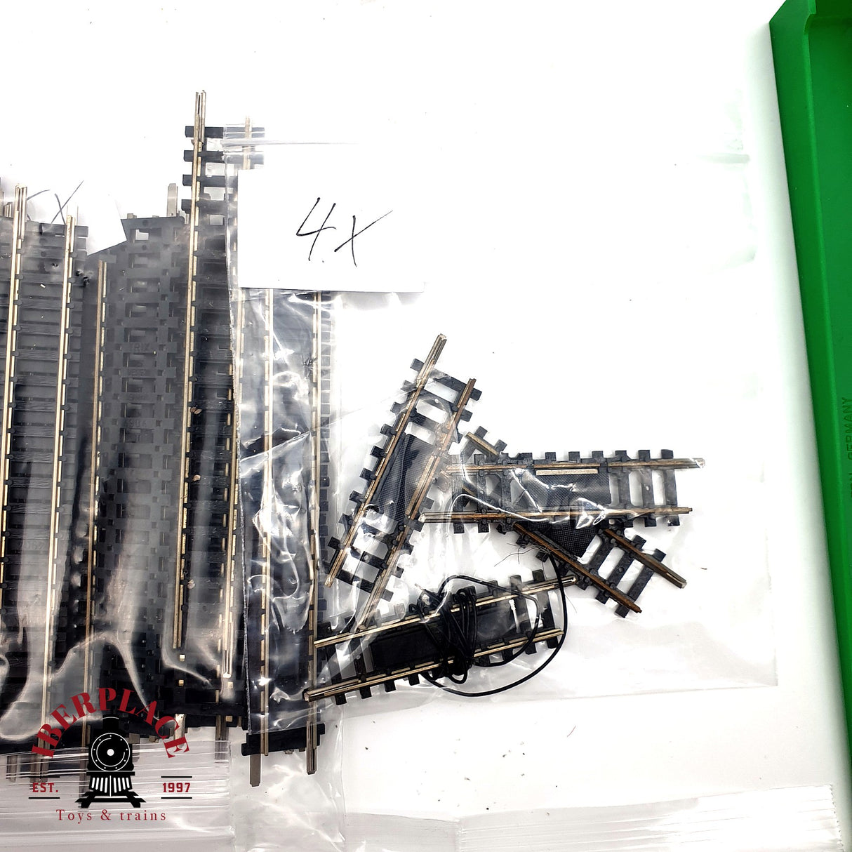 ♻️ Minitrix 175x 4904 4908 4908  vías rectas. curvas, desvío, desenganche N escala 1:160 V10